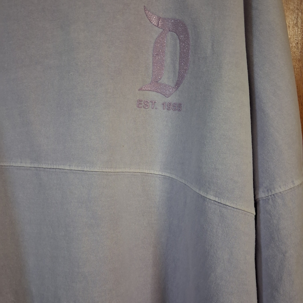 Disney Lavender Spirit Sweatshirt with Glitter Logo - Picture 6 of 6